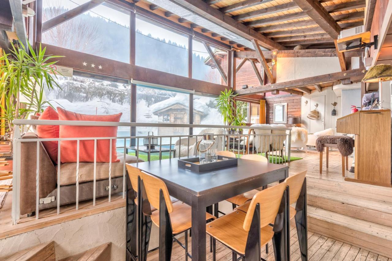 Hotel La Chaumiere Morzine Dış mekan fotoğraf